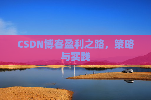 CSDN博客盈利之路，策略与实践